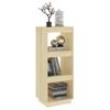 Estantería | Librería | Armario De Libros/divisor De Espacios Madera Maciza Pino 40x35x103 Cm Cfw761506