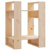 Estantería | Librería | Armario De Libros/divisor De Espacios Madera Maciza Pino 41x35x57 Cm Cfw761511