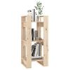 Estantería | Librería | Armario De Libros/divisor De Espacios Madera Maciza Pino 41x35x91 Cm Cfw761512