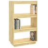 Estantería | Librería | Armario De Libros/divisor De Espacios Madera Maciza Pino 60x35x103 Cm Cfw761515