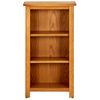 Estantería | Librería | Armario De Libros Madera Maciza De Roble 45x22,5x82 Cm Cfw803441