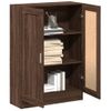 Armario De Madera De Ingeniería|estantería | Librería Oscuro 82,5x30,5x115 Cm Cfw740434