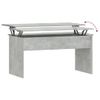 Mesa De Centro，mesa Auxiliar，mesa De Café Contrachapada Gris Hormigón 102x50,5x52,5 Cm Cfw772584