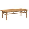 Mesa De Centro，mesa Auxiliar，mesa De Café De Bambú 110x55x35 Cm Cfw772619