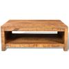 Mesa De Centro，mesa Auxiliar，mesa De Café De Madera De Mango Maciza Cfw772657