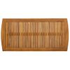 Mesa De Centro，mesa Auxiliar，mesa De Café De Madera Maciza De Acacia 102x50x43 Cm Cfw772692