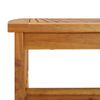 Mesa De Centro，mesa Auxiliar，mesa De Café De Madera Maciza De Acacia 102x50x43 Cm Cfw772692