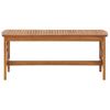 Mesa De Centro，mesa Auxiliar，mesa De Café De Madera Maciza De Acacia 102x50x43 Cm Cfw772693