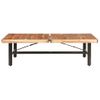 Mesa De Centro，mesa Auxiliar，mesa De Café De Madera Maciza De Acacia 142x90x42 Cm Cfw772695