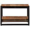 Mesa De Centro，mesa Auxiliar，mesa De Café De Madera Maciza De Acacia 60x60x40 Cm Cfw772703