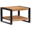 Mesa De Centro，mesa Auxiliar，mesa De Café De Madera Maciza De Acacia 60x60x40 Cm Cfw772703