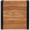 Mesa De Centro，mesa Auxiliar，mesa De Café De Madera Maciza De Acacia 60x60x40 Cm Cfw772703