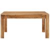 Mesa De Centro，mesa Auxiliar，mesa De Café De Madera Maciza De Acacia 80x80x40 Cm Cfw772713