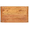 Mesa De Centro，mesa Auxiliar，mesa De Café De Madera Maciza De Acacia 90x50x30 Cm Cfw772716