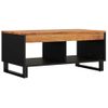 Mesa De Centro，mesa Auxiliar，mesa De Café De Madera Maciza De Acacia 90x50x40 Cm Cfw772720