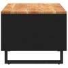 Mesa De Centro，mesa Auxiliar，mesa De Café De Madera Maciza De Acacia 90x50x40 Cm Cfw772720