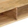 Mesa De Centro，mesa Auxiliar，mesa De Café De Madera Maciza De Mango 100x60x45 Cm Cfw772733