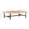 Mesa De Centro，mesa Auxiliar，mesa De Café De Madera Maciza De Mango 142x90x42 Cm Cfw772737