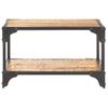 Mesa De Centro，mesa Auxiliar，mesa De Café De Madera Maciza De Mango 60x60x35 Cm Cfw772744