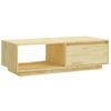 Mesa De Centro，mesa Auxiliar，mesa De Café De Madera Maciza De Pino 110x50x33,5 Cm Cfw772778