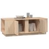 Mesa De Centro，mesa Auxiliar，mesa De Café De Madera Maciza De Pino 110x50x40 Cm Cfw772780