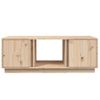 Mesa De Centro，mesa Auxiliar，mesa De Café De Madera Maciza De Pino 110x50x40 Cm Cfw772781