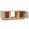 Mesa De Centro，mesa Auxiliar，mesa De Café De Madera Maciza De Pino 110x50x40 Cm Cfw772781