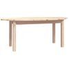 Mesa De Centro，mesa Auxiliar，mesa De Café De Madera Maciza De Pino 110x55x45 Cm Cfw772784