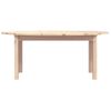 Mesa De Centro，mesa Auxiliar，mesa De Café De Madera Maciza De Pino 110x55x45 Cm Cfw772784