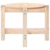 Mesa De Centro，mesa Auxiliar，mesa De Café De Madera Maciza De Pino 87x48x35 Cm Cfw772809