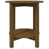 Mesa De Centro，mesa Auxiliar，mesa De Café De Madera Maciza De Pino Marrón Miel Ø55x60 Cm Cfw772918