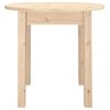 Mesa De Centro，mesa Auxiliar，mesa De Café De Madera Maciza De Pino Ø 45x40 Cm Cfw772965