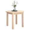 Mesa De Centro，mesa Auxiliar，mesa De Café De Madera Maciza De Pino Ø 55x45 Cm Cfw772966