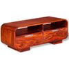 Mesa De Centro，mesa Auxiliar，mesa De Café De Madera Maciza De Sheesham 90x40x35 Cm Cfw772975