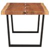 Mesa De Centro，mesa Auxiliar，mesa De Café De Madera Maciza De Suar 102x54x41 Cm Cfw772978