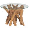 Mesa De Centro，mesa Auxiliar，mesa De Café De Madera Maciza De Teca 60 Cm Cfw772986