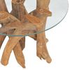 Mesa De Centro，mesa Auxiliar，mesa De Café De Madera Maciza De Teca 60 Cm Cfw772986