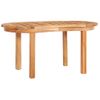 Mesa De Centro，mesa Auxiliar，mesa De Café De Madera Maciza De Teca 90x50x45 Cm Cfw772990