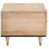 Mesa De Centro，mesa Auxiliar，mesa De Café De Madera Maciza Mango 100x54x40 Cm Cfw772995