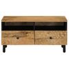 Mesa De Centro，mesa Auxiliar，mesa De Café De Madera Maciza Mango 80x54x40 Cm Cfw773003