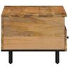 Mesa De Centro，mesa Auxiliar，mesa De Café De Madera Maciza Mango 80x54x40 Cm Cfw773003