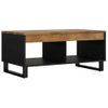 Mesa De Centro，mesa Auxiliar，mesa De Café De Madera Maciza Mango 90x50x40 Cm Cfw773005