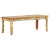 Mesa De Centro，mesa Auxiliar，mesa De Café De Madera Maciza Reciclada 110x50x40 Cm Cfw773015