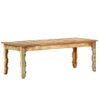 Mesa De Centro，mesa Auxiliar，mesa De Café De Madera Maciza Reciclada 110x50x40 Cm Cfw773015