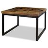 Mesa De Centro，mesa Auxiliar，mesa De Café De Resina De Teca 60x60x40 Cm Cfw773078