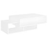 Mesa De Centro，mesa Auxiliar，mesa De Café Madera Contrachapada Blanco 105x55x32 Cm Cfw773170