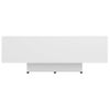 Mesa De Centro，mesa Auxiliar，mesa De Café Madera Contrachapada Blanco 85x55x31 Cm Cfw773212