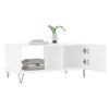 Mesa De Centro，mesa Auxiliar，mesa De Café Madera Contrachapada Blanco 90x50x40 Cm Cfw773235