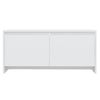 Mesa De Centro，mesa Auxiliar，mesa De Café Madera Contrachapada Blanco 90x50x41,5 Cm Cfw773251