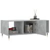 Mesa De Centro，mesa Auxiliar，mesa De Café Madera Contrachapada Gris Hormigón 102x50x40 Cm Cfw773408